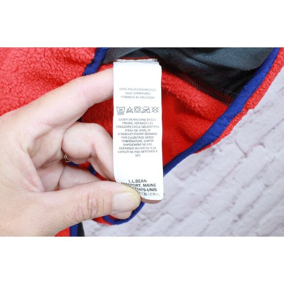 LL Bean Classic Fleece Pullover - Picture 9 of 10